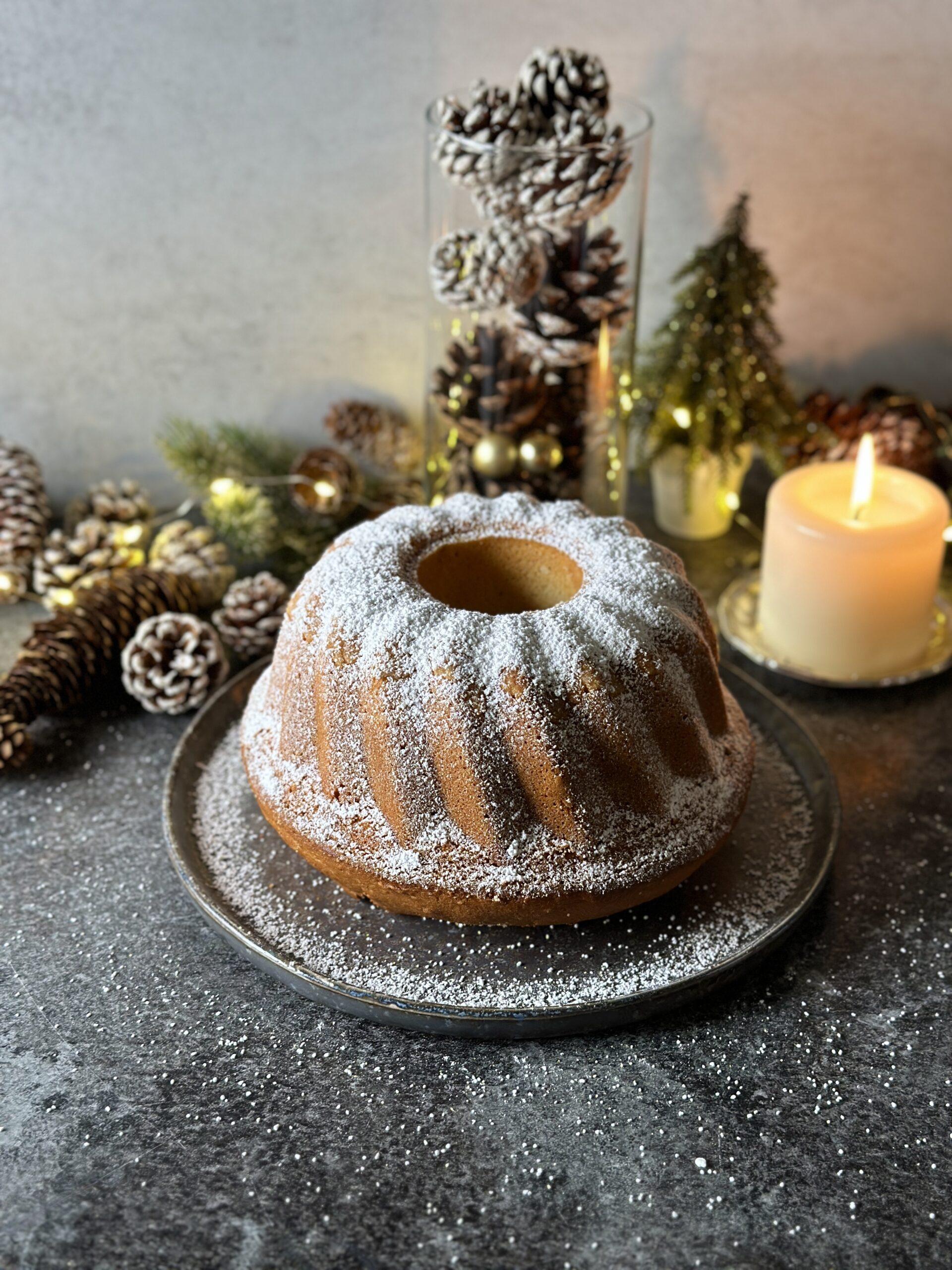 Du betrachtest gerade Weihnachtlicher Zabaione Gugelhupf