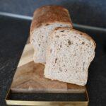 Gesünderes Sauerteig Toastbrot